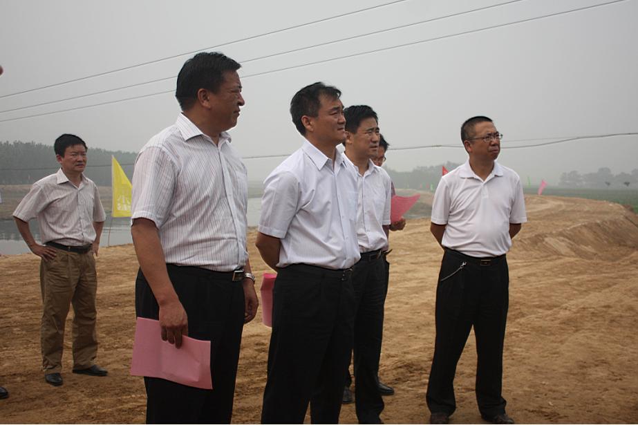 副市长薛云伟察看荥阳市防汛工作