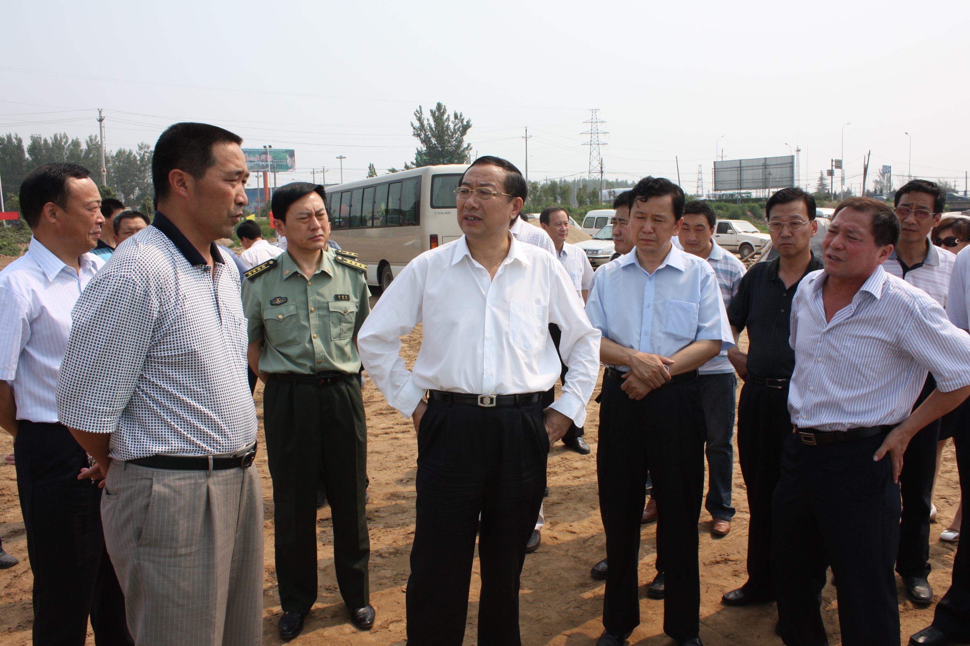 省委常委,市委书记王文超视察我市防汛工作